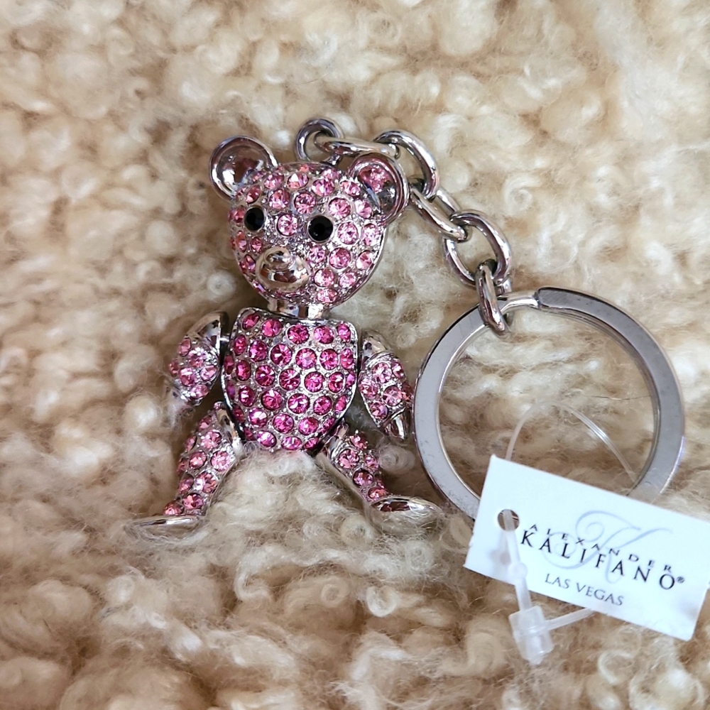 Bag charm, key ring